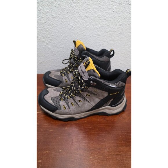 Eddie Bauer Men's Waterproof Hiking Boots Size 7.5Durable Mesh & Synthetic Gray/ - Picture 4 of 11
